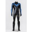 Dick Grayson Costume Artificial Leather Cosplay Suit