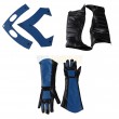 Dick Grayson Costume Artificial Leather Cosplay Suit