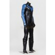 Dick Grayson Costume Artificial Leather Cosplay Suit