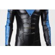 Dick Grayson Costume Artificial Leather Cosplay Suit