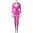 Pink Ranger Cosplay Costume Mighty Morphin Power Rangers Cosplay Suit