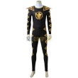 Power Rangers Dino Thunder Costume Black Ranger Tommy Oliver Cosplay Suit