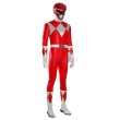 Red Power Rangers Cosplay Costumes Jason Lee Scott Cosplay Suits