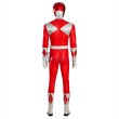 Red Power Rangers Cosplay Costumes Jason Lee Scott Cosplay Suits