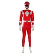 Red Power Rangers Cosplay Costumes Jason Lee Scott Cosplay Suits