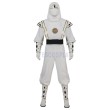 Power Rangers Mighty Morphin Tommy Oliver White Cosplay Costumes