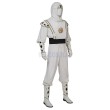 Power Rangers Mighty Morphin Tommy Oliver White Cosplay Costumes