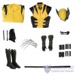 PS5 Wolverine Yellow Cosplay Costume Game Edition Jumpsuit Premium version