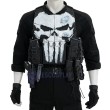 The Punisher Vest Frank Castle Cosplay Shirt One Last Kill