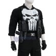 The Punisher Vest Frank Castle Cosplay Shirt One Last Kill