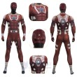 Thunderbolts Red Guardian Cosplay Bodysuit Adult Halloween Jumpsuit
