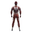 Thunderbolts Red Guardian Cosplay Bodysuit Adult Halloween Jumpsuit