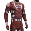 Thunderbolts Red Guardian Cosplay Bodysuit Adult Halloween Jumpsuit
