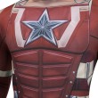 Thunderbolts Red Guardian Cosplay Bodysuit Adult Halloween Jumpsuit
