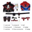 Spider-Punk 2099 Cosplay Costumes Rivals Deluxe Version with Coat and Shoes