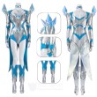 Emma Frost Cosplay Costumes Rivals Elegant White Queen Superhero Suits