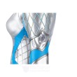 Emma Frost Cosplay Costumes Rivals Elegant White Queen Superhero Suits