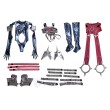 Invisible Woman Malice Cosplay Costumes Rivals Premium Game Outfit