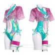 Rivals Psylocke Swimsuit Cosplay Costume Butterfly Style