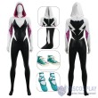 Spider-Gwen Gwen Stacy Across the Spider-Verse Cosplay Costume Suit