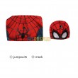 Spider-man New In No Way Home Ending Blue And Red Cosplay Costume