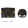 Spider-man No Way Home Cosplay Costume Black Gold Cosplay Suit
