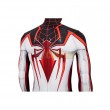 Spider-man  White Tracksuit The Latest Spiderman Miles Morales Cosplay Costume