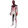 Spider-man  White Tracksuit The Latest Spiderman Miles Morales Cosplay Costume