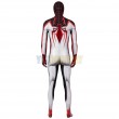 Spider-man  White Tracksuit The Latest Spiderman Miles Morales Cosplay Costume
