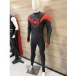 Miles Morales Spider-Man Spider-Verse Black Red Cosplay Costume