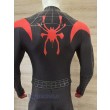 Miles Morales Spider-Man Spider-Verse Black Red Cosplay Costume