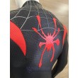 Miles Morales Spider-Man Spider-Verse Black Red Cosplay Costume