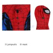 Spider man PS5 Vintage Comic Book Cosplay Costumes HQ Halloween Suit