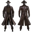 Spider-Man Noir Leather Cosplay Costume for Halloween