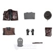 Spider-Man Noir Leather Cosplay Costume for Halloween