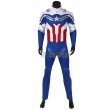 The Falcon Cosplay Costumes Classic The Falcon Blue Suit