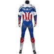 The Falcon Cosplay Costumes Classic The Falcon Blue Suit