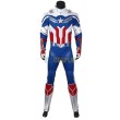 The Falcon Cosplay Costumes Classic The Falcon Blue Suit