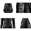 Ghost Black Leather Cosplay Costumes Thunderbolts Halloween Stealth Suits