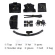 Ghost Black Leather Cosplay Costumes Thunderbolts Halloween Stealth Suits