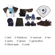 Valorant Cypher White Cosplay Costumes For Halloween