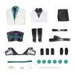 Sage Cosplay Costumes Valorant Sentinel Game Character Top-Level Design for Fans