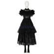 The Addams Family Cosplay Costumes Wednesday Addams Cosplay Suits