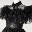 The Addams Family Cosplay Costumes Wednesday Addams Cosplay Suits