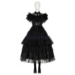 The Addams Family Cosplay Costumes Wednesday Addams Cosplay Suits