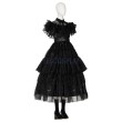 The Addams Family Cosplay Costumes Wednesday Addams Cosplay Suits
