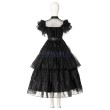 The Addams Family Cosplay Costumes Wednesday Addams Cosplay Suits
