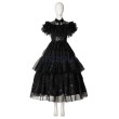 The Addams Family Cosplay Costumes Wednesday Addams Cosplay Suits