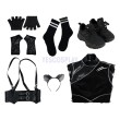 Wednesday Cosplay Costumes The Addams Family Cosplay Jumpsuits
