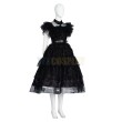 Wednesday The Addams Family iconic dance Cosplay Costumes